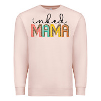 Pale Pink inked mama artistshot Premium Sweatshirt - JahusDesignShop