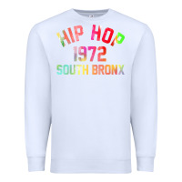 White hip hop 1972 south bronx Premium Sweatshirt - artisFamous