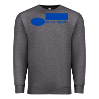 Charcoal Heather blue note records Premium Sweatshirt - artisFamous