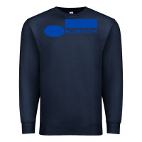 Navy blue note records Premium Sweatshirt - artisFamous