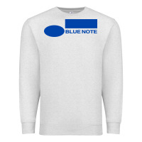 Oatmeal Heather blue note records Premium Sweatshirt - artisFamous