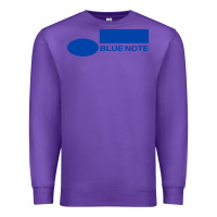Purple blue note records Premium Sweatshirt - artisFamous