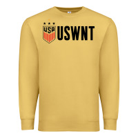 Antique Gold uswnt Premium Sweatshirt - artisFamous