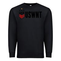 Black uswnt Premium Sweatshirt - artisFamous