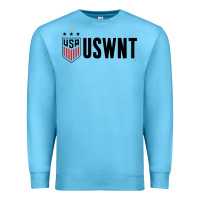 Ocean Blue uswnt Premium Sweatshirt - artisFamous