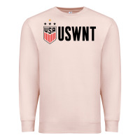 Pale Pink uswnt Premium Sweatshirt - artisFamous