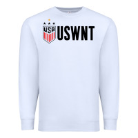 White uswnt Premium Sweatshirt - artisFamous