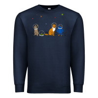 Navy do a barrel roll! Premium Sweatshirt - artisFamous