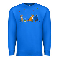 True Royal do a barrel roll! Premium Sweatshirt - artisFamous