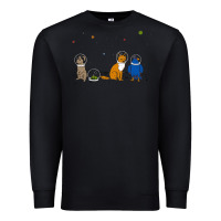 Black do a barrel roll! Premium Sweatshirt - artisFamous