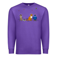 Purple do a barrel roll! Premium Sweatshirt - artisFamous