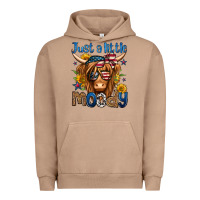 Pigment Burro just a little moody 4th of july long haired cow Urban Hoodie - Jasminsmagicworld