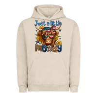 Pigment French Oak just a little moody 4th of july long haired cow Urban Hoodie - Jasminsmagicworld