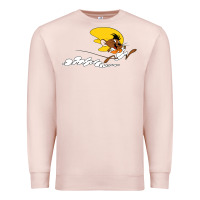 Pale Pink speedy gonzales v taz bugs bunny mexico Premium Sweatshirt - artisFamous
