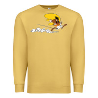 Antique Gold speedy gonzales v taz bugs bunny mexico Premium Sweatshirt - artisFamous