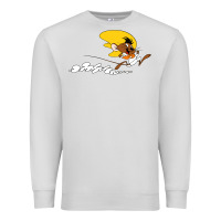 Dove Grey speedy gonzales v taz bugs bunny mexico Premium Sweatshirt - artisFamous
