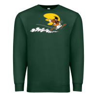 Sports Green speedy gonzales v taz bugs bunny mexico Premium Sweatshirt - artisFamous