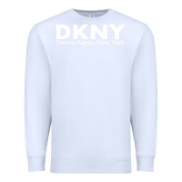 White dknys Premium Sweatshirt - artisFamous