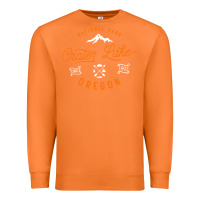 Carrot crater lake oregon national park vintage retro Premium Sweatshirt - artisFamous