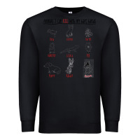 Black animals i can kill with my bare hands Premium Sweatshirt - artisFamous