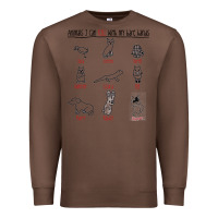 Chestnut animals i can kill with my bare hands Premium Sweatshirt - artisFamous