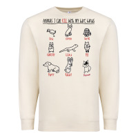 Sandshell animals i can kill with my bare hands Premium Sweatshirt - artisFamous