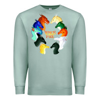 Seafoam wings of fire Premium Sweatshirt - artisFamous