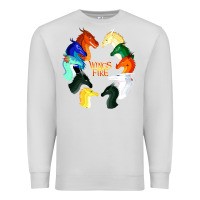 Dove Grey wings of fire Premium Sweatshirt - artisFamous
