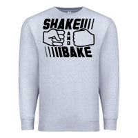 Heather Grey shake and bake Premium Sweatshirt - artisFamous