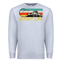 Heather Grey scout Premium Sweatshirt - artisFamous