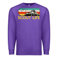 Purple scout Premium Sweatshirt - artisFamous