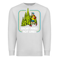 Dove Grey snort pines not lines funny boy going to school vintage Premium Sweatshirt - artisFamous
