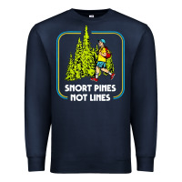 Navy snort pines not lines funny boy going to school vintage Premium Sweatshirt - artisFamous