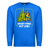 True Royal snort pines not lines funny boy going to school vintage Premium Sweatshirt - artisFamous