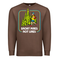 Chestnut snort pines not lines funny boy going to school vintage Premium Sweatshirt - artisFamous
