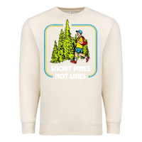 Sandshell snort pines not lines funny boy going to school vintage Premium Sweatshirt - artisFamous
