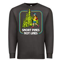Smoke snort pines not lines funny boy going to school vintage Premium Sweatshirt - artisFamous