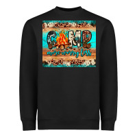 Black camp more worry less Heavyweight Sweatshirt - JahusDesignShop