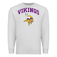 Dove Grey vikings style Premium Sweatshirt - artisFamous