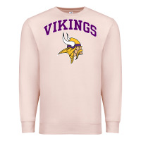 Pale Pink vikings style Premium Sweatshirt - artisFamous