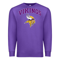 Purple vikings style Premium Sweatshirt - artisFamous