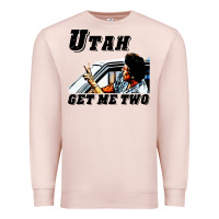 Pale Pink utah get me 2 Premium Sweatshirt - artisFamous