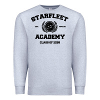 Heather Grey starfleet academy Premium Sweatshirt - artisFamous
