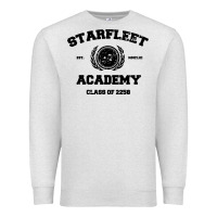 Oatmeal Heather starfleet academy Premium Sweatshirt - artisFamous