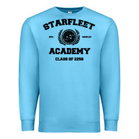 Ocean Blue starfleet academy Premium Sweatshirt - artisFamous