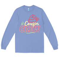 Colony Blue cousin crew Long Sleeve Tee - CowhideDigitalArt