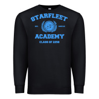 Black starfleet academy Premium Sweatshirt - artisFamous