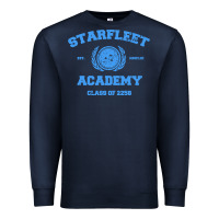 Navy starfleet academy Premium Sweatshirt - artisFamous