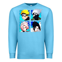 Ocean Blue animation Premium Sweatshirt - artisFamous