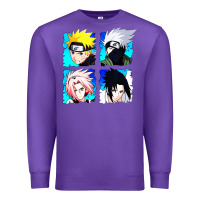 Purple animation Premium Sweatshirt - artisFamous